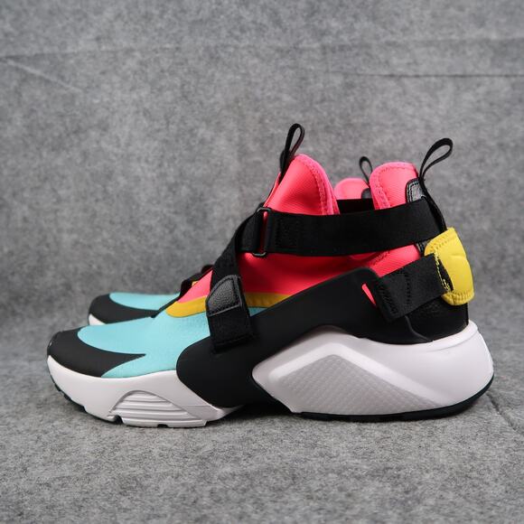 Nike Shoes Womens 12.5 Sneaker Air Huarache City Bleached Aqua 90s Running Sport - Picture 4 of 13